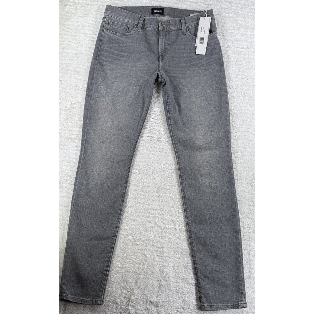 Hudson Women’s Krista Super Skinny Gray Stretch Jeans Women’s Size 28 NWT